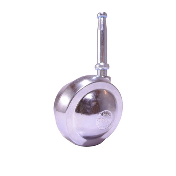 50mm Metal Ball Castor - Grip Neck & Socket - Timber Fitting