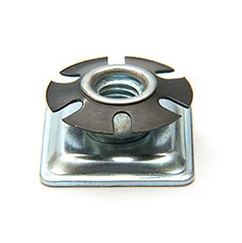 Square Metal Threaded End Plugs